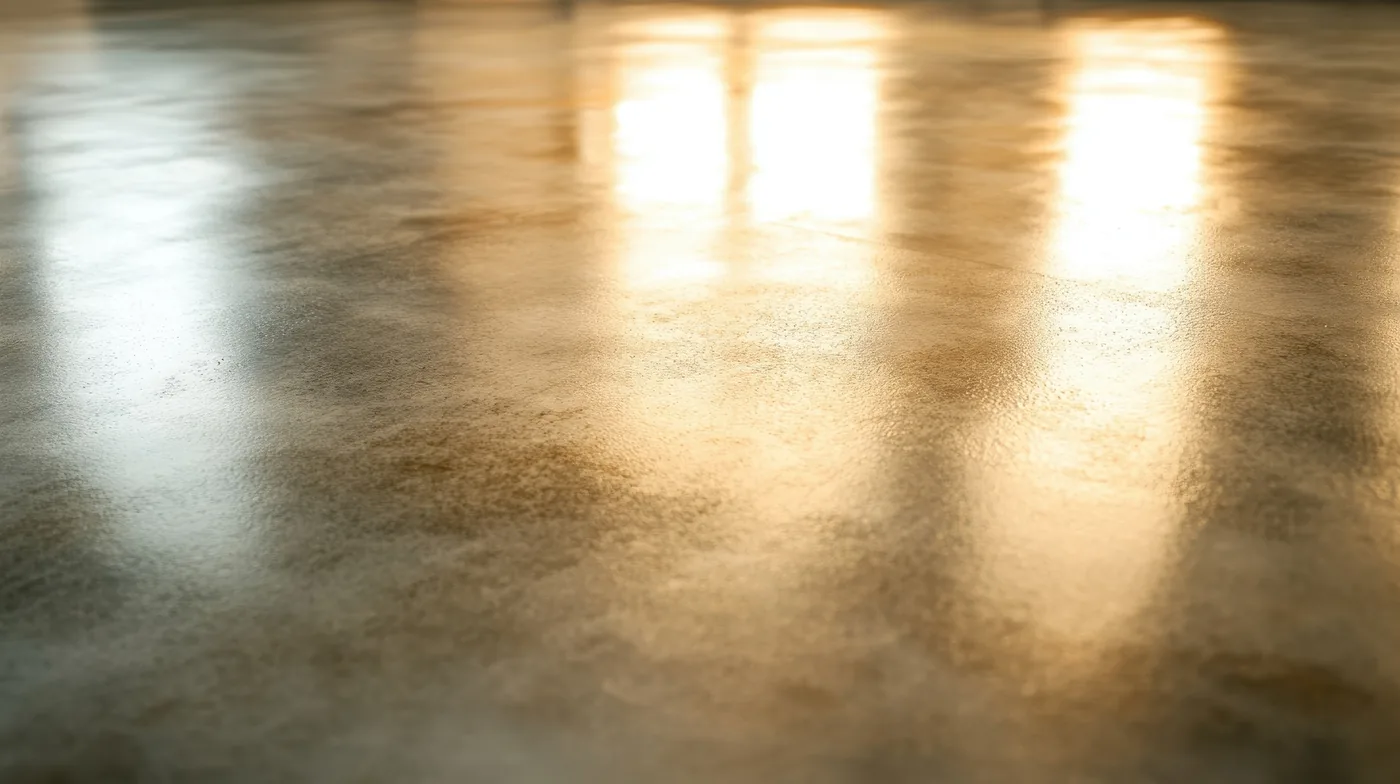 Reflective epoxy floor Tampa